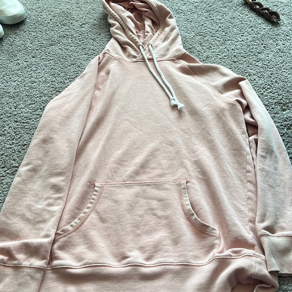 men’s small sweatshirt pink